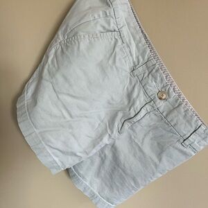 LOFT Green Bermuda Shorts Relaxed Fit